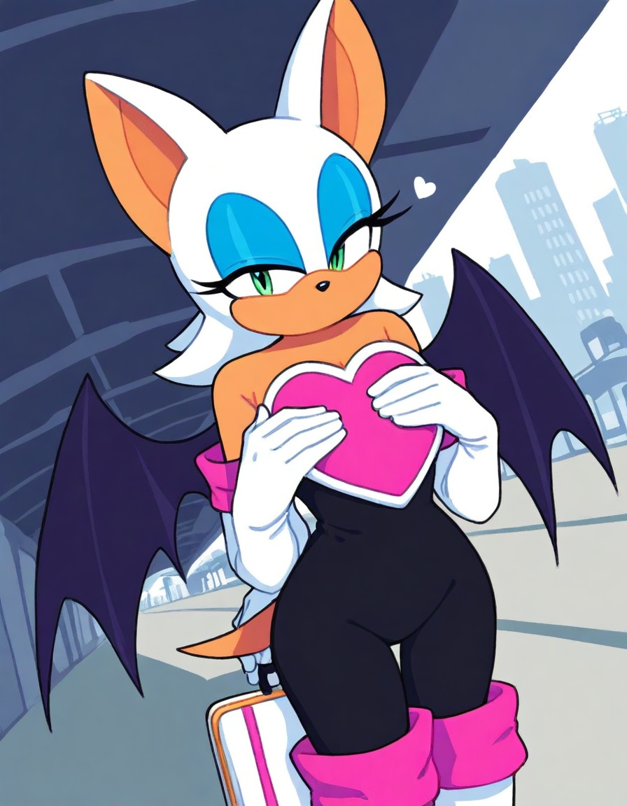 rouge,  animal ears,  bat ears on Tensor.Art