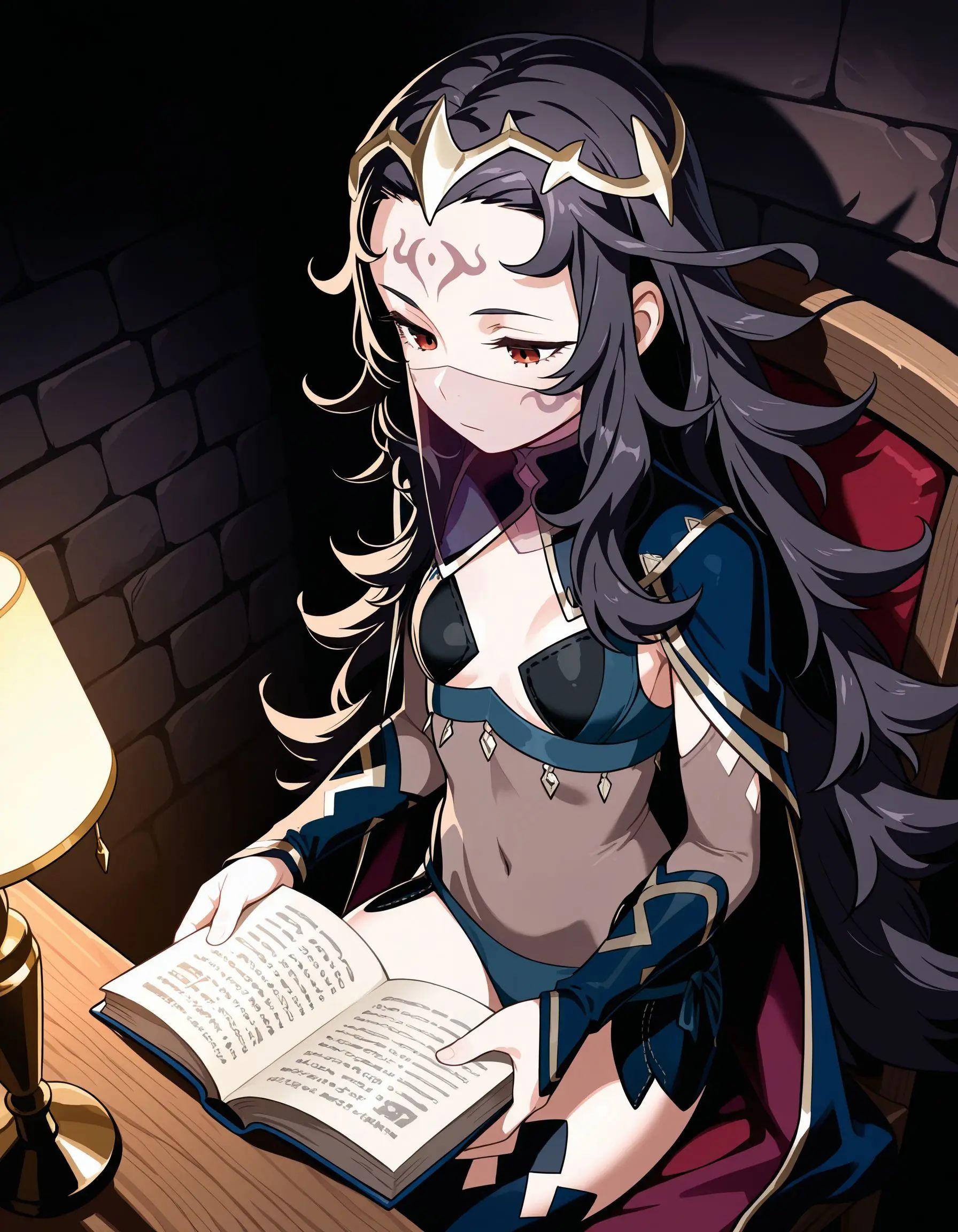 1girl,  solo,  nyx feh on Tensor.Art