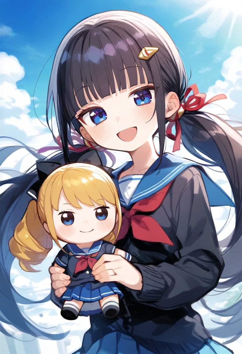 1girl,  kusunoki erina,  doll \(game\) on Tensor.Art