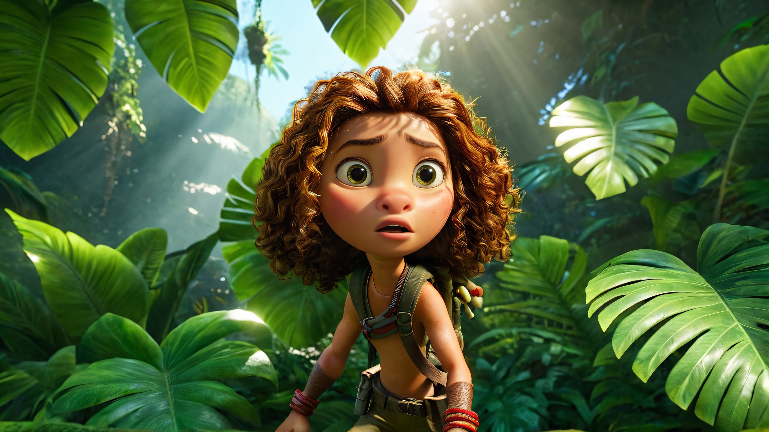 zy_animation,  CGI scene ,  young adventurer on Tensor.Art