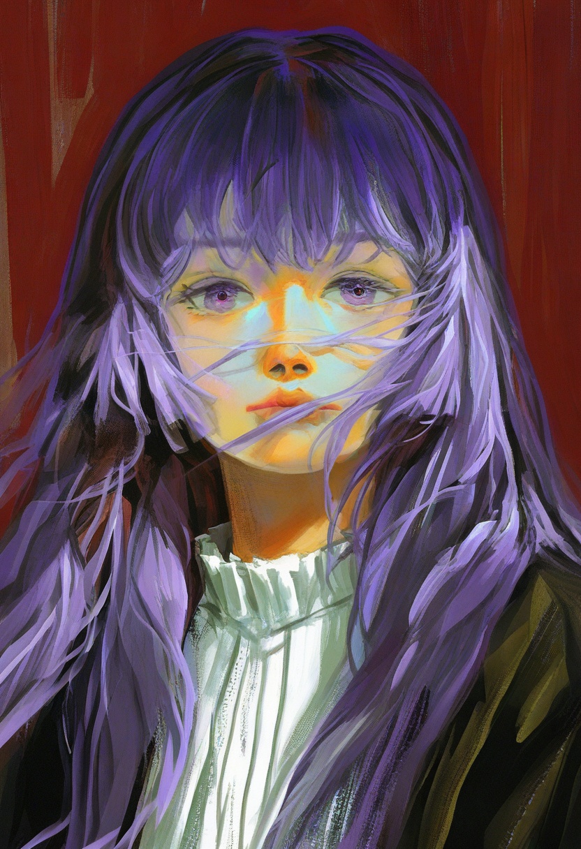 1girl,  solo,  long hair on Tensor.Art