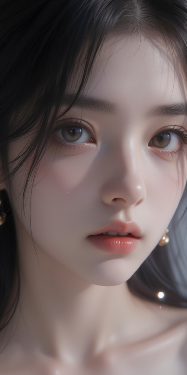 masterpiece:1.2),best quality,high resolution,unity 8k wallpaper,(illustration:1),perfect lighting,extremely detailed CG,finely detail,extremely detailed,soft lighting and shadow,soft yet striking lighting,film grain:1.2,(skin pores:1.2),(detailed skin texture:1),((solo:1.5)),Detailed face,(see-through:1.1),misty,Low Key:1.1,depth of field, (8k, RAW photo, best quality, masterpiece:1.2), (realistic, photo-realistic:1.4), (extremely detailed CG unity 8k wallpaper), (detailed face: 1.4), (beautiful detailed eyes: 1.2),1 girl, black hair, pink lips, very delicate skin, shiny skin, fair skin, bright eyes, with a feeling of first love