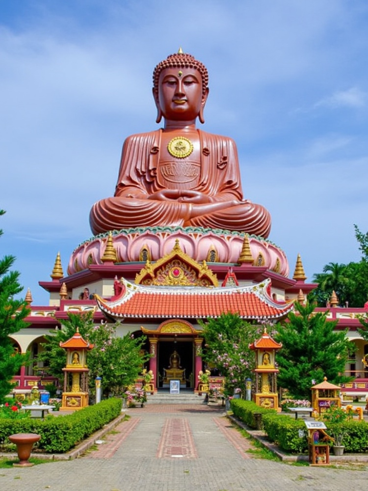 Standing Buddha statue  by MiaValkyrie  on Tensor.Art