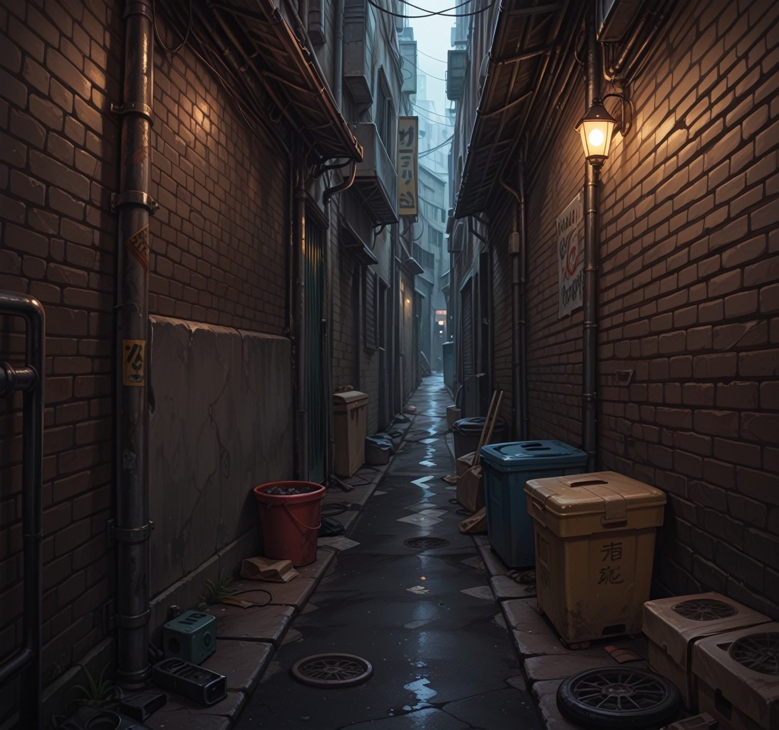 (masterpiece,  best quality),  alley on Tensor.Art