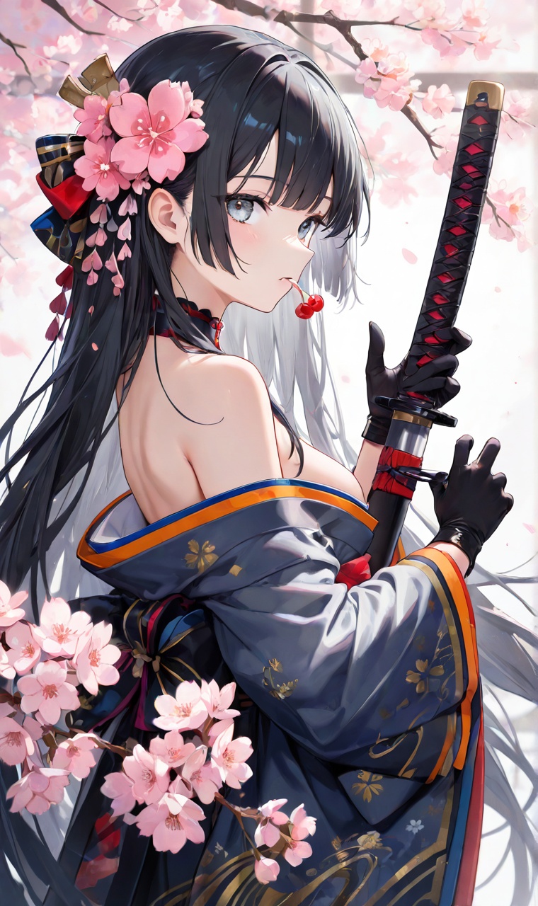 1girl,  solo,  long hair on Tensor.Art