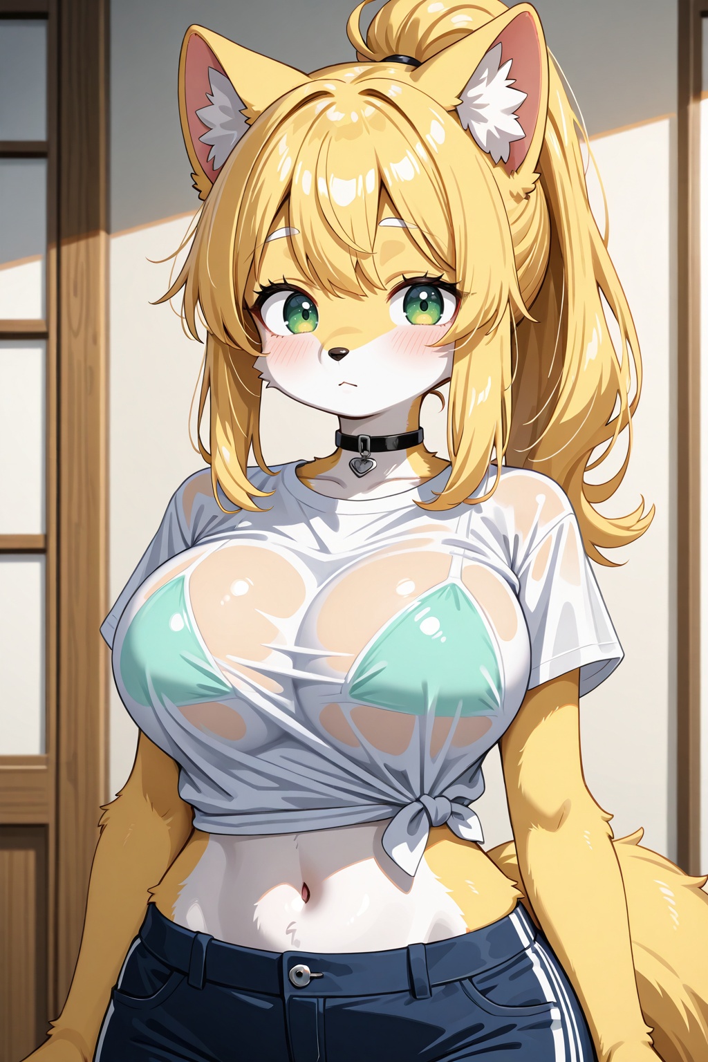 1girl,  animal_ear_fluff,  animal_ears on Tensor.Art