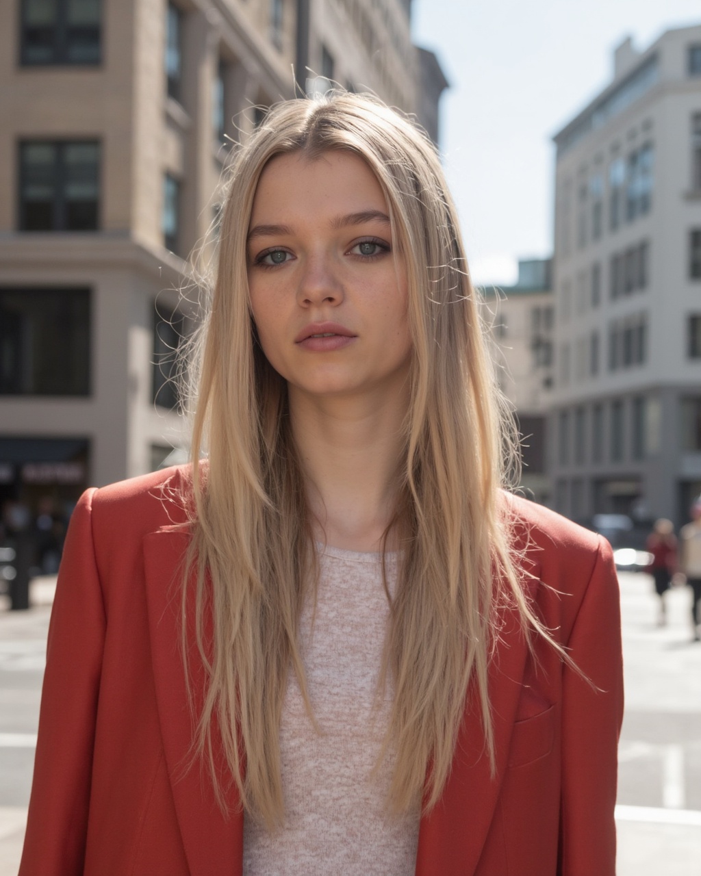 sme_cmiles with long,  straight,  blonde hair on Tensor.Art