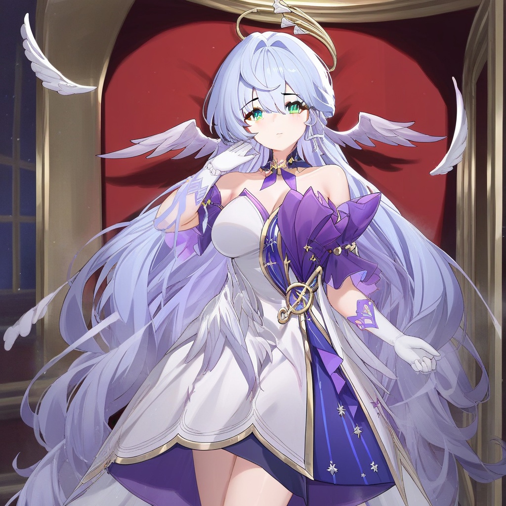 Halo,  wings,  Robin /(HSR/) on Tensor.Art
