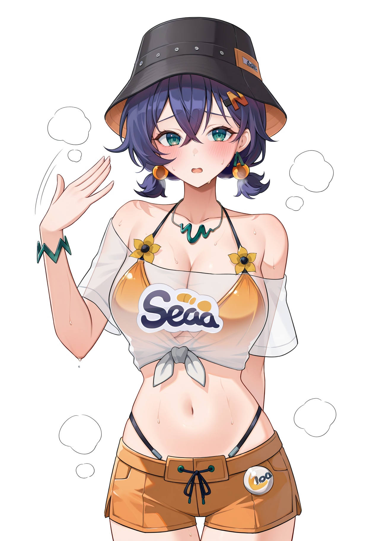 belle \(summer_skies\),  belle,  breasts on Tensor.Art