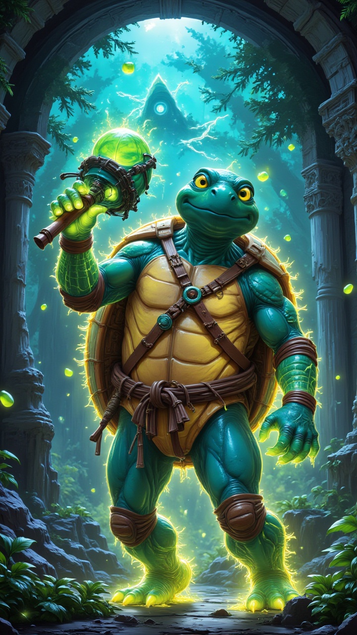 Anime,  Turtle,  manga on Tensor.Art