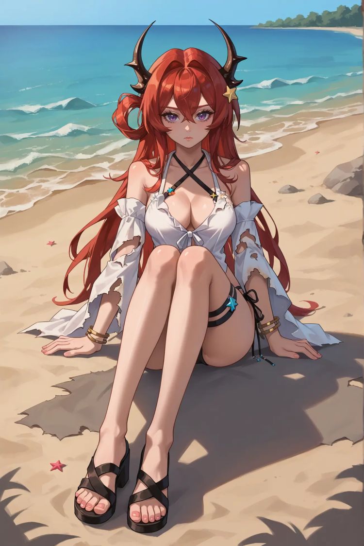 Surtr | Arknights | Pony XL | 3 Outfits by reprinter on Tensor.Art