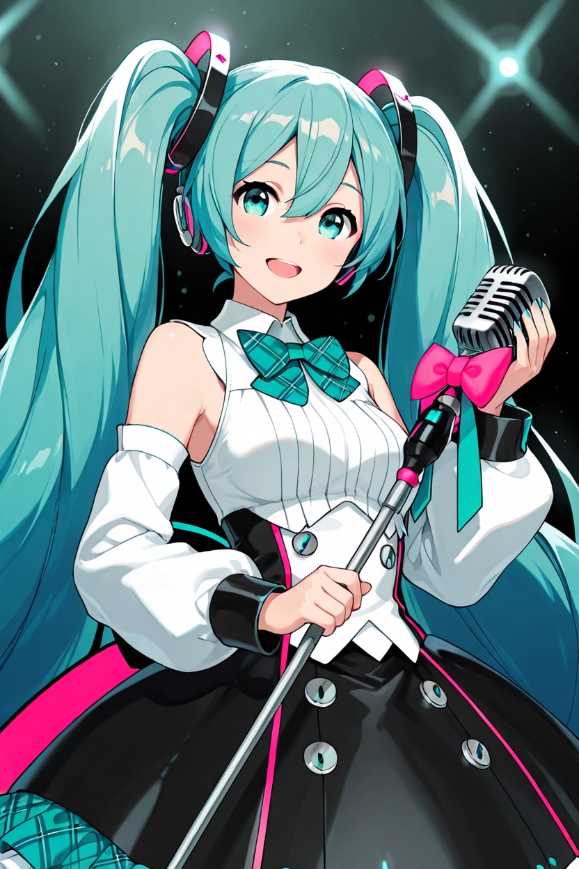 hatsune miku,  magical mirai miku,  magical mirai miku (2017) on Tensor.Art