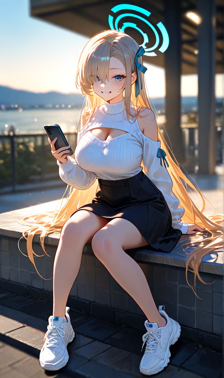 1girl,  solo,  long hair on Tensor.Art