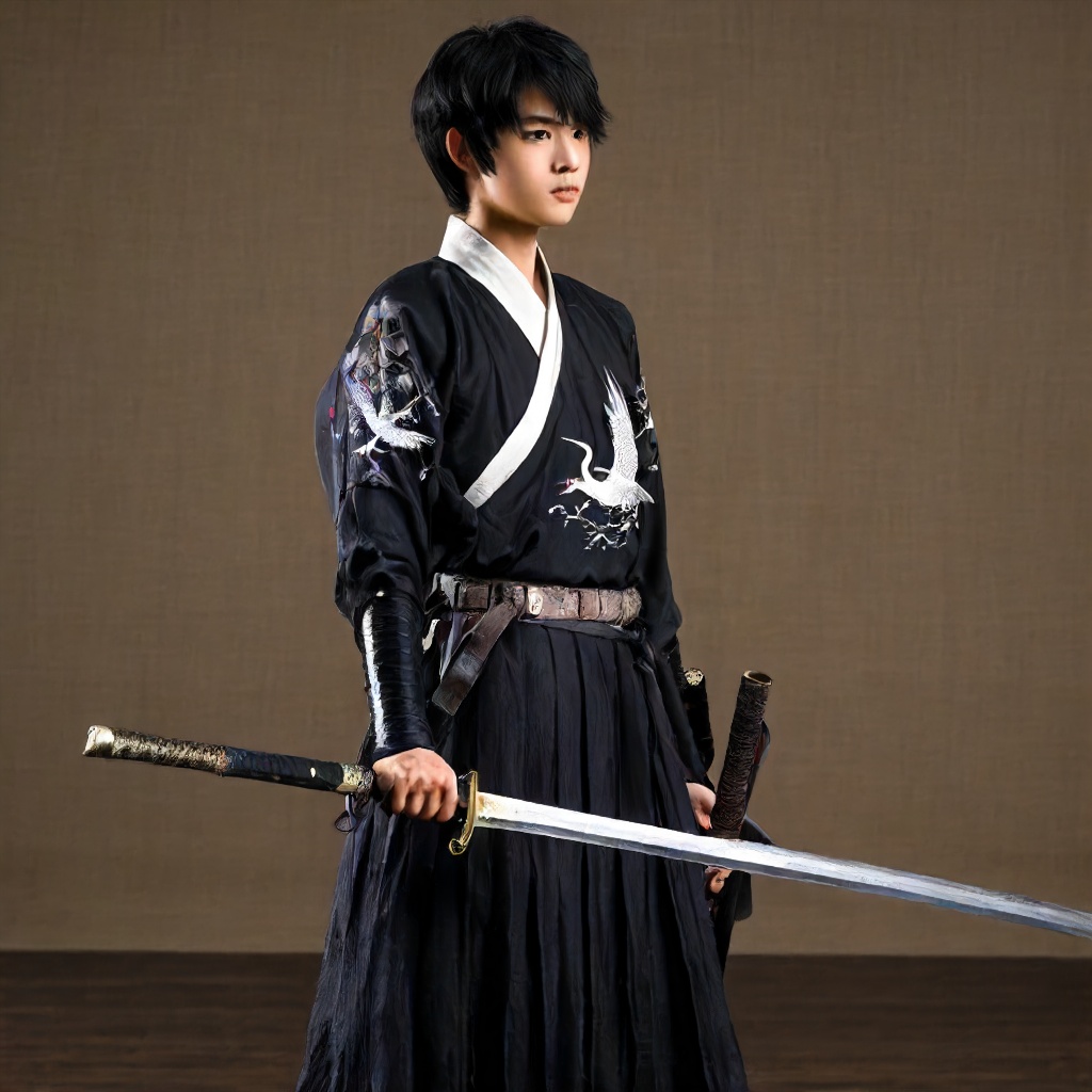 1boy,  solo,  short hair on Tensor.Art