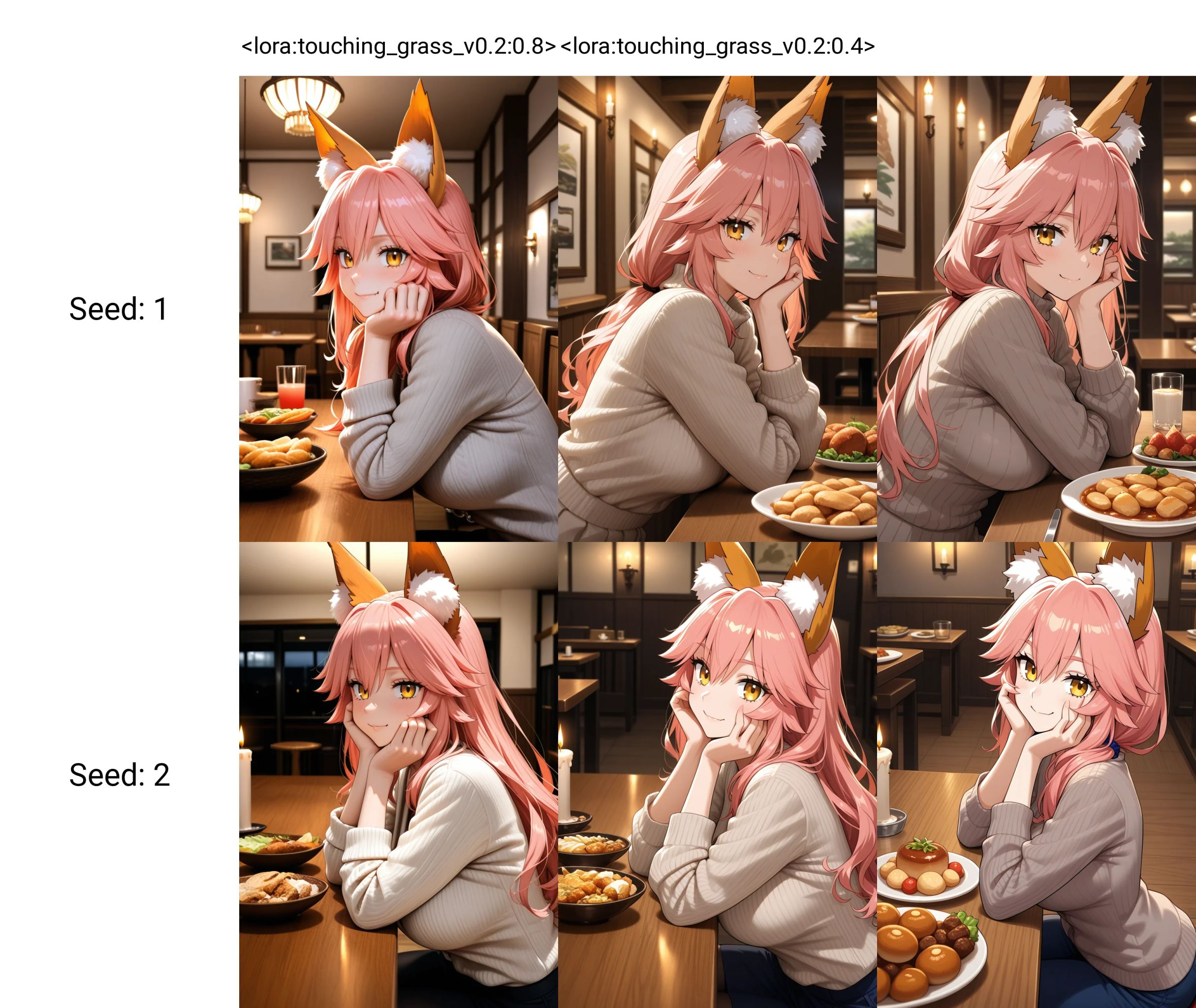 1girl,  tamamo \(fate\),  from side on Tensor.Art