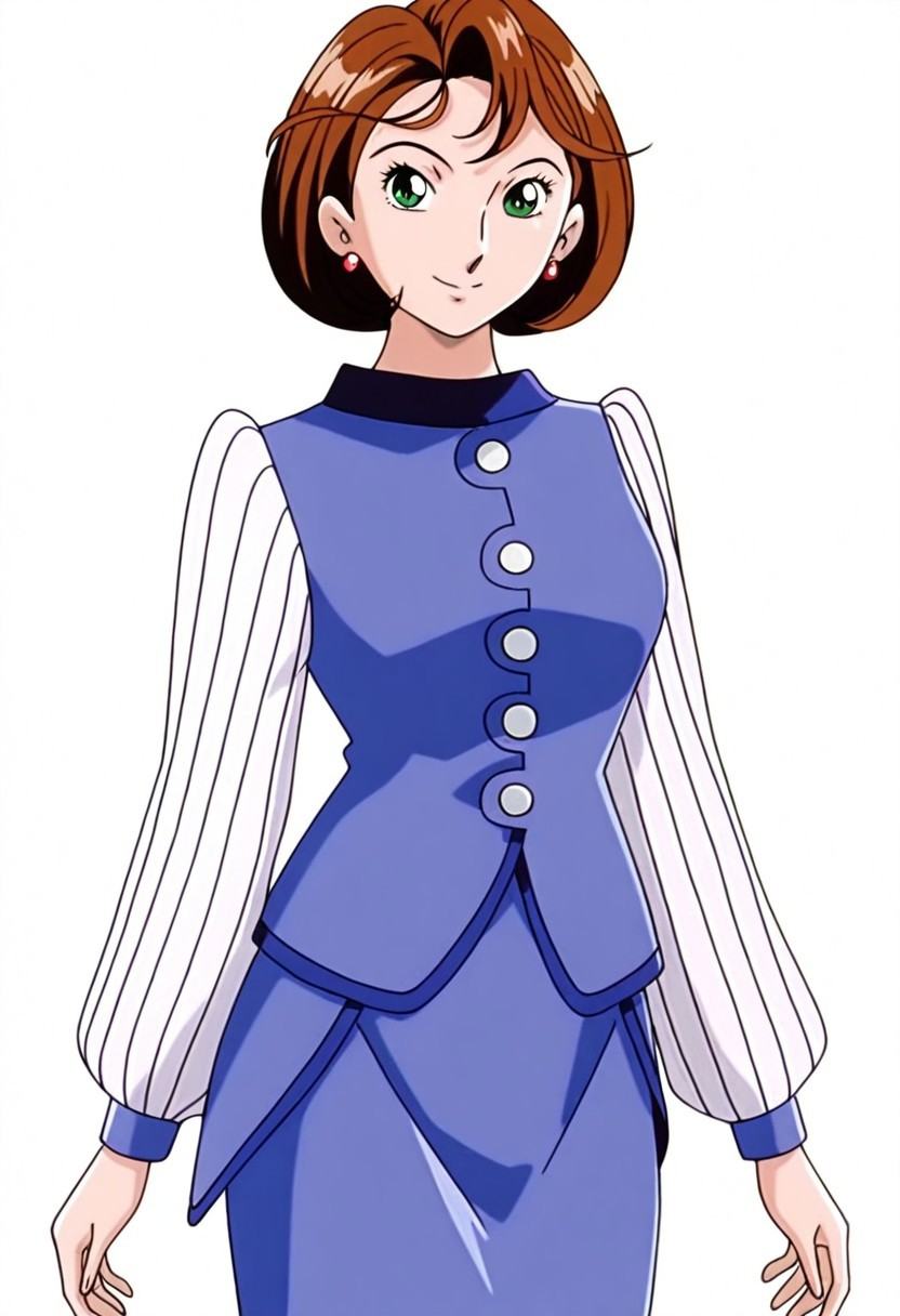 yukkis,  short hair,  brown hair on Tensor.Art