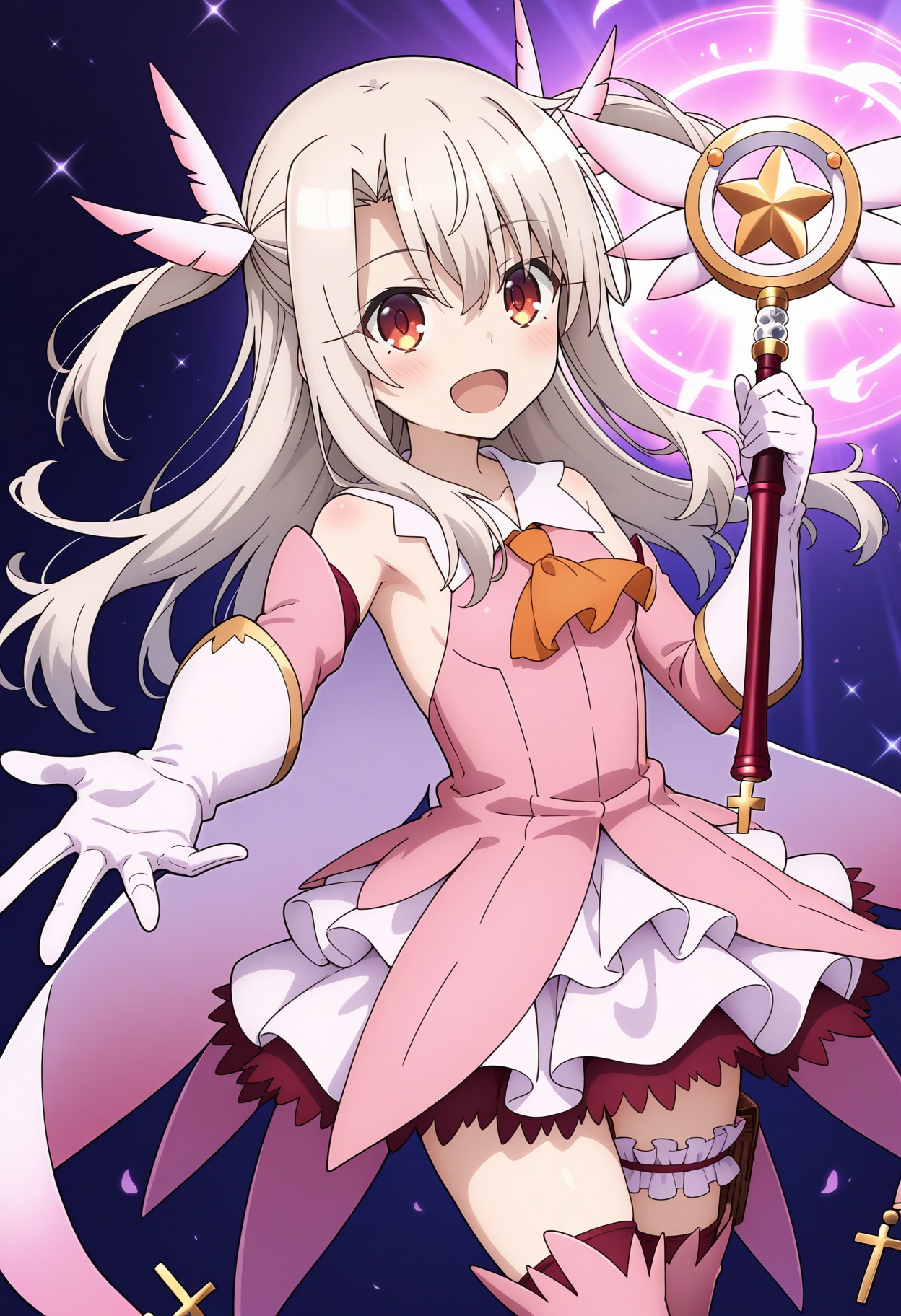 fate/kaleid liner prisma illya,  aaillya,  long hair on Tensor.Art