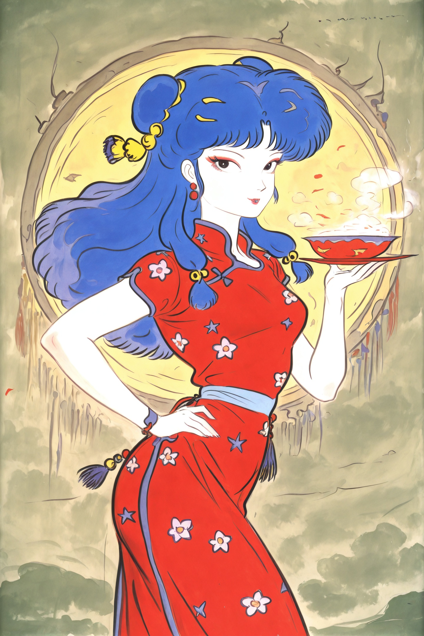 1girl,  shampoo (ranma 1/2),  solo on Tensor.Art