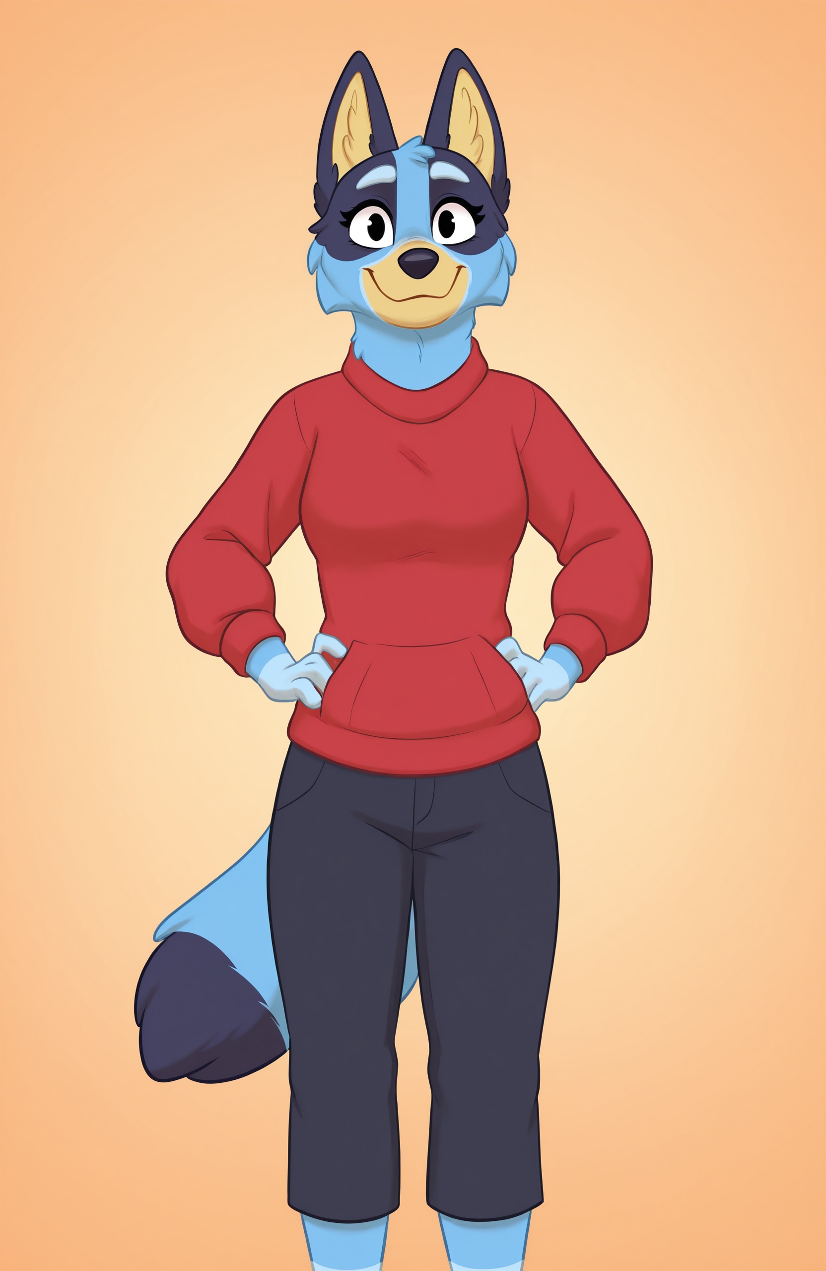 bluey-ILL,  1girl,  furry female on Tensor.Art