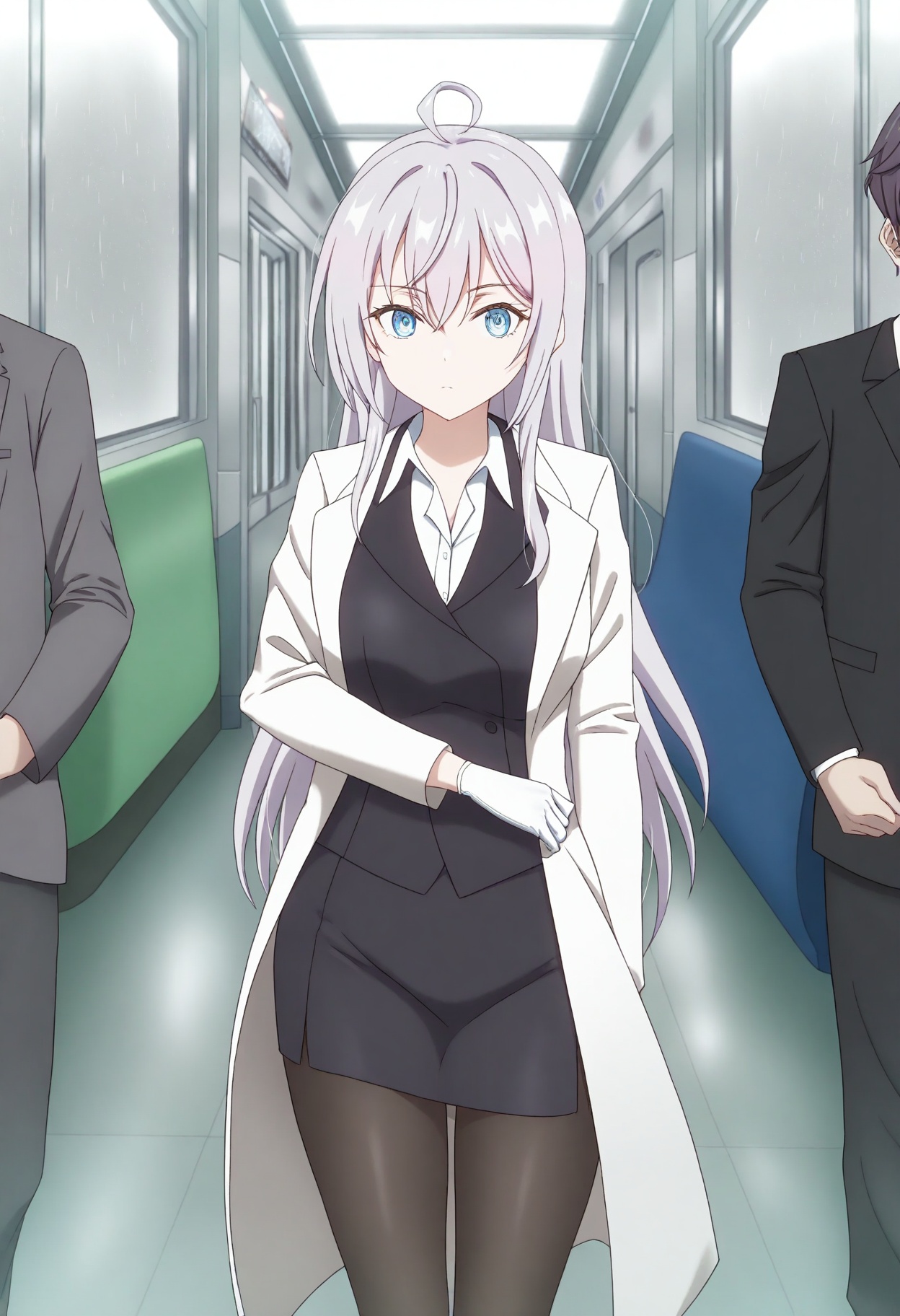 sysdeep_alisa,  silver hair,  blue eyes on Tensor.Art