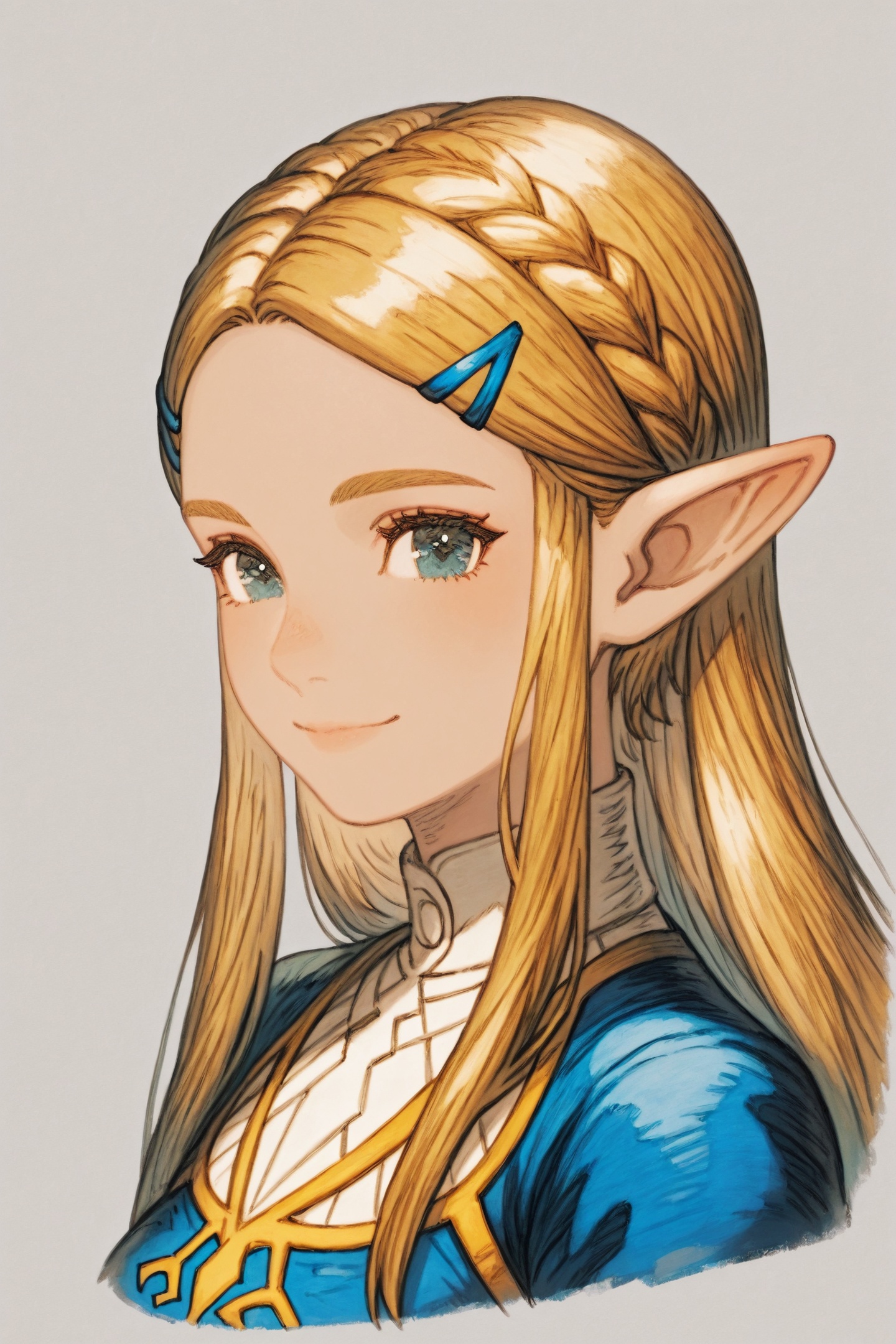 Maeka Style,  1girl,  princess zelda on Tensor.Art
