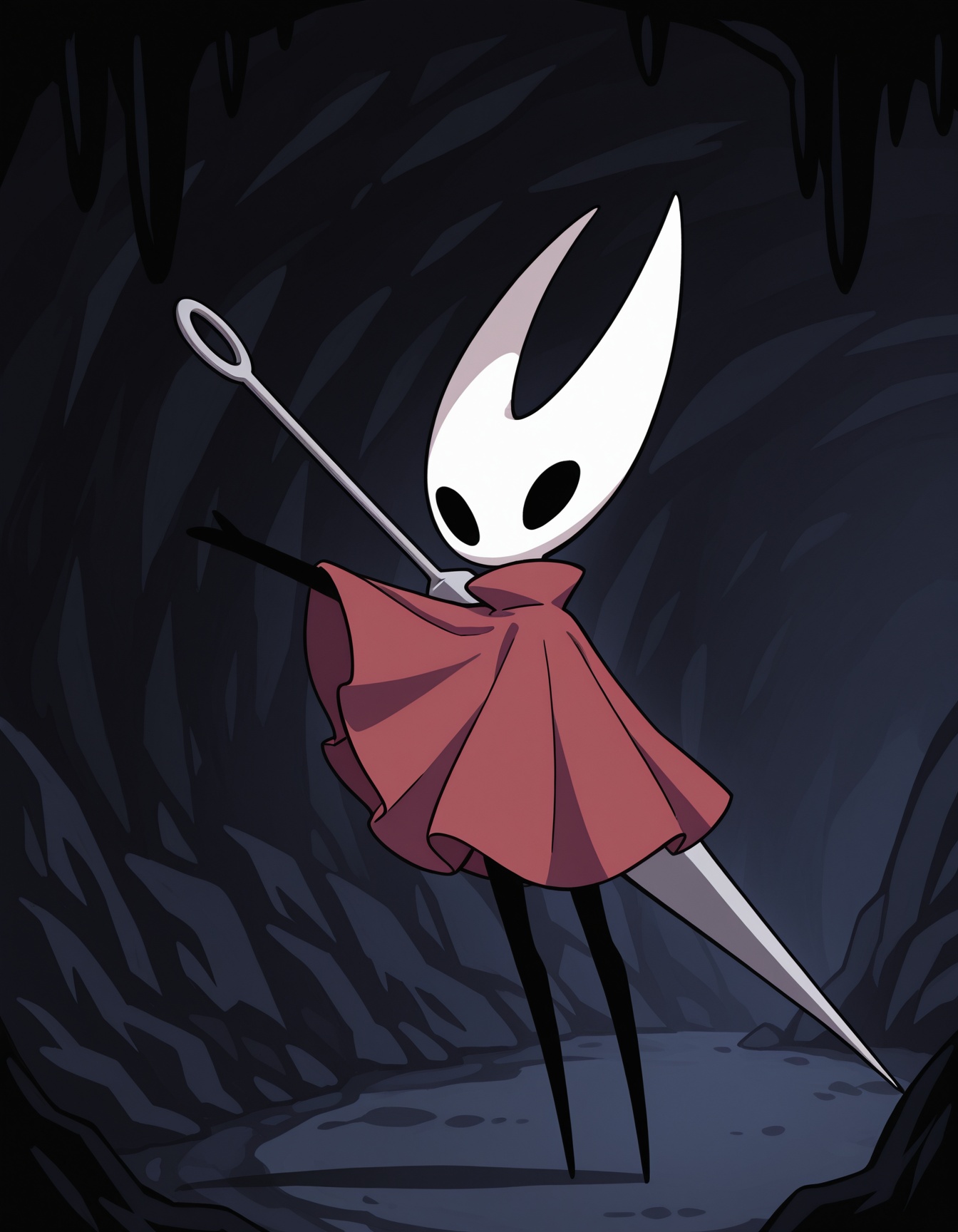 1girl,  solo,  hornet \(hollow knight\) on Tensor.Art