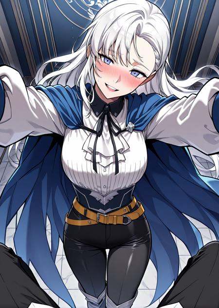 1 girl,  solo,  blue eyes on Tensor.Art