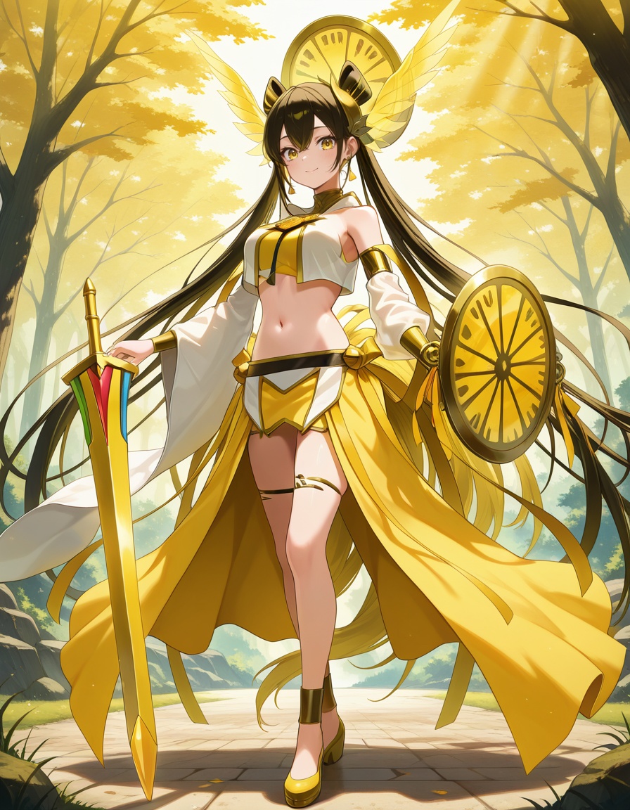 ohime the manifested mikanko,  1girl,  solo on Tensor.Art