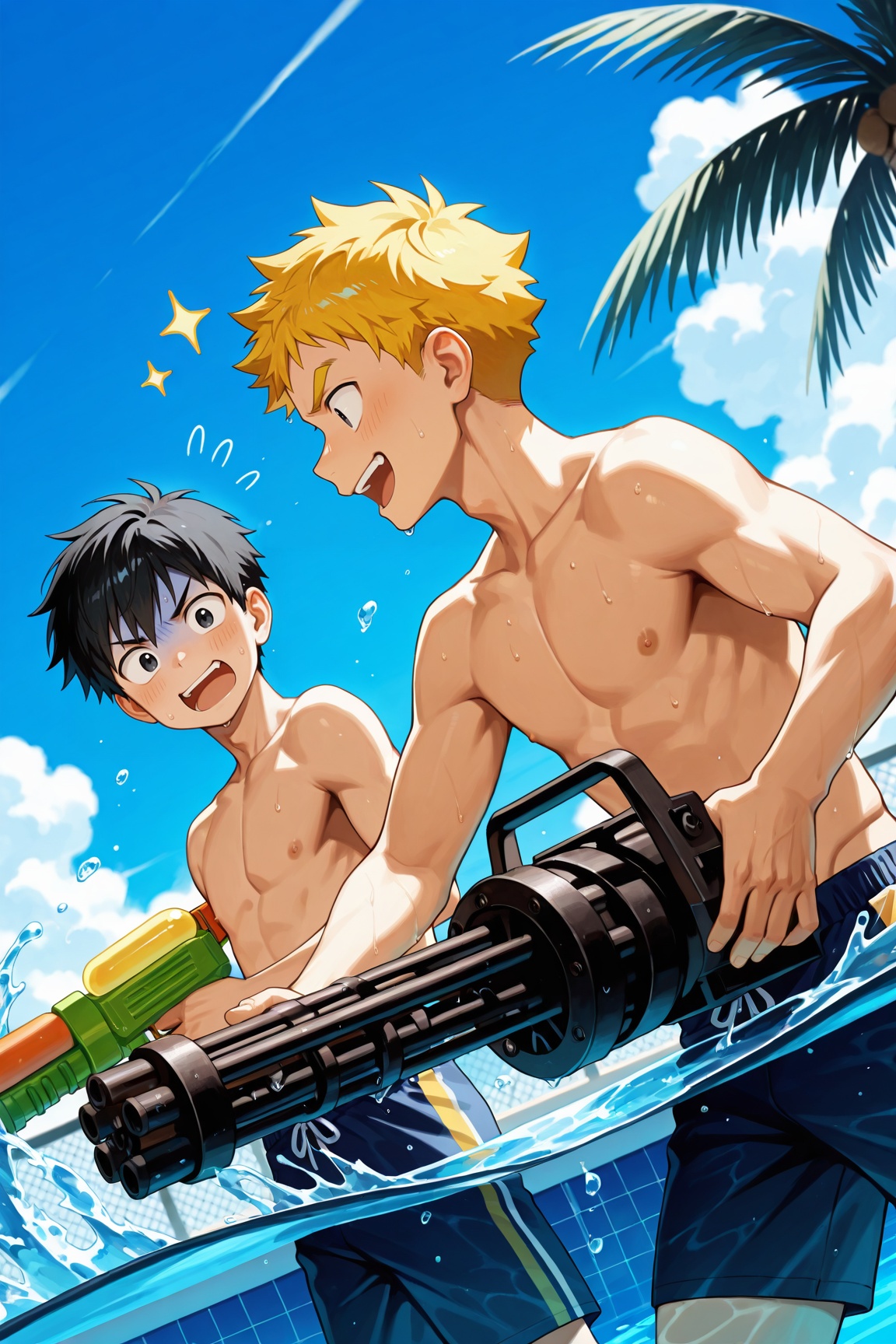 2boys,  1boy,  male on Tensor.Art