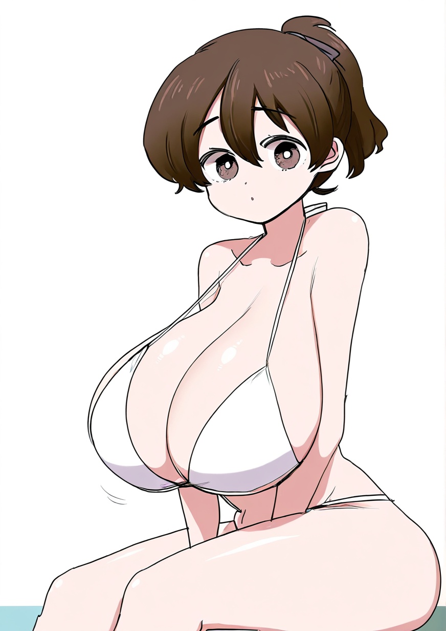 1girl,  koyama yuzu,  huge breasts on Tensor.Art