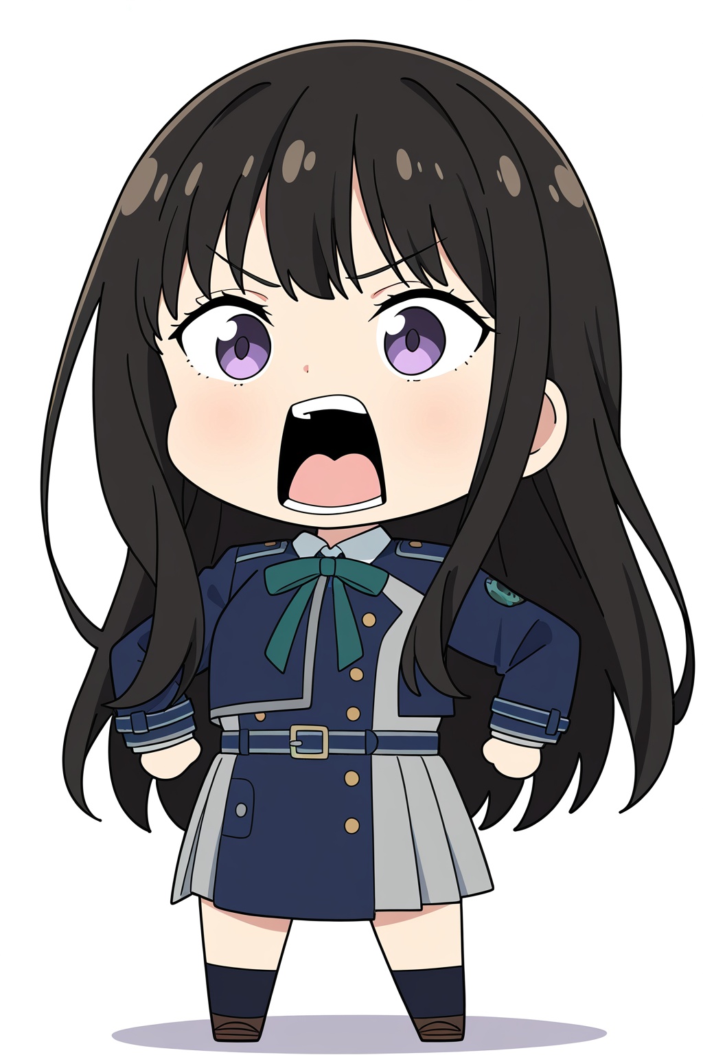 1girl,  inoue takina,  meme on Tensor.Art