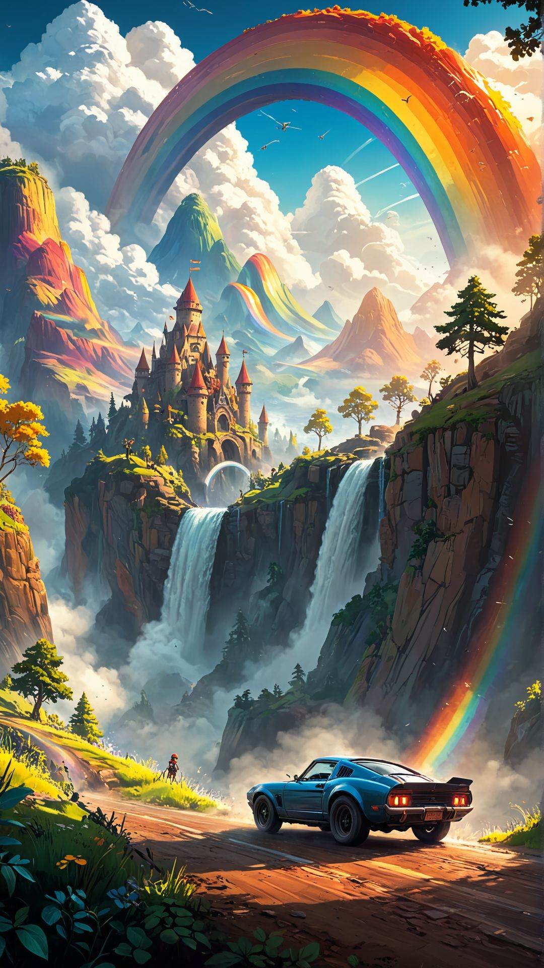 unique artstyle,  amazing gaming poster,  video game concept art on Tensor.Art