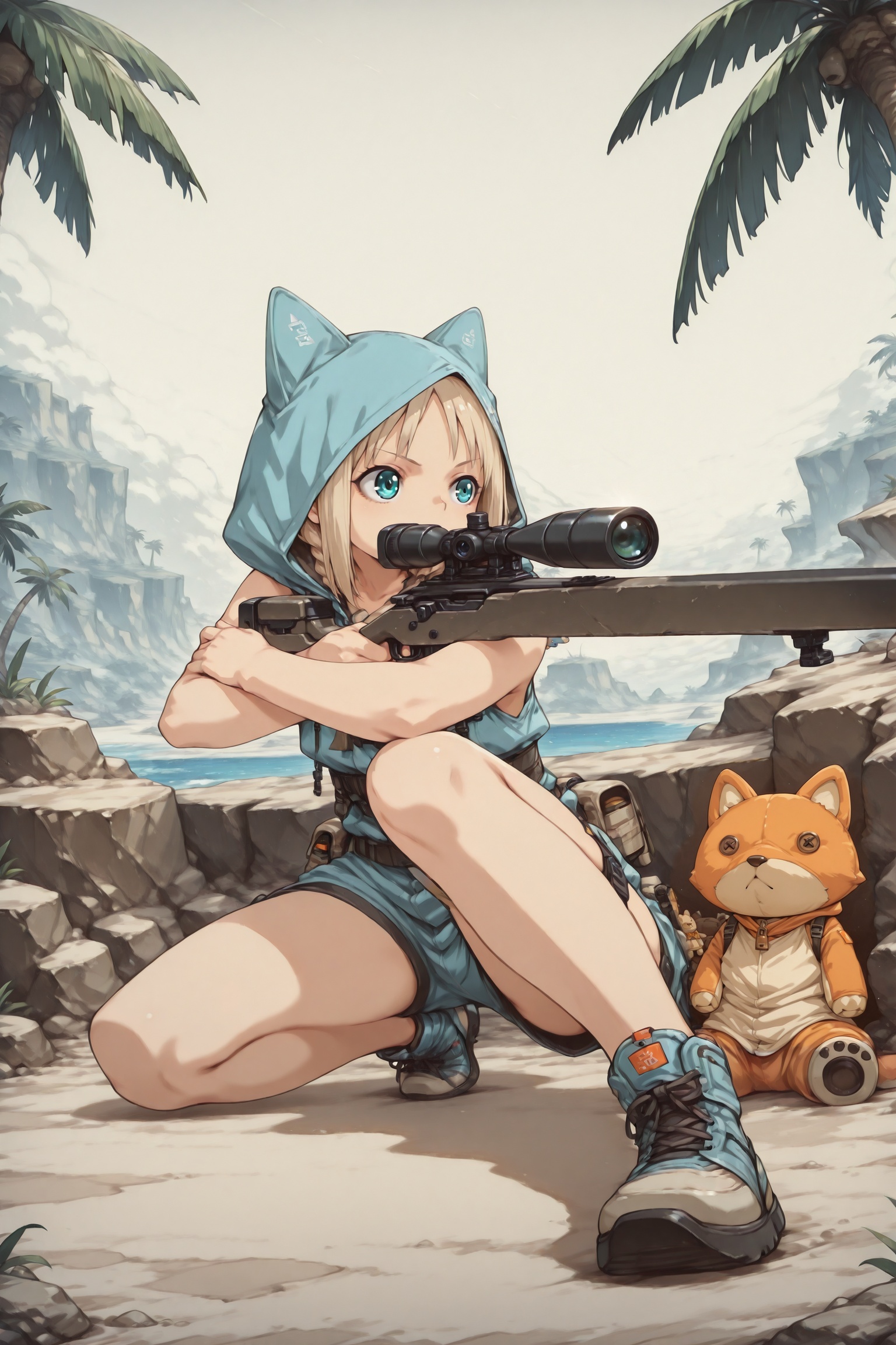 1girl,  solo,  sniper_cradle on Tensor.Art