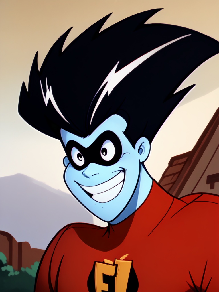 1boy,  solo,  freakazoid on Tensor.Art