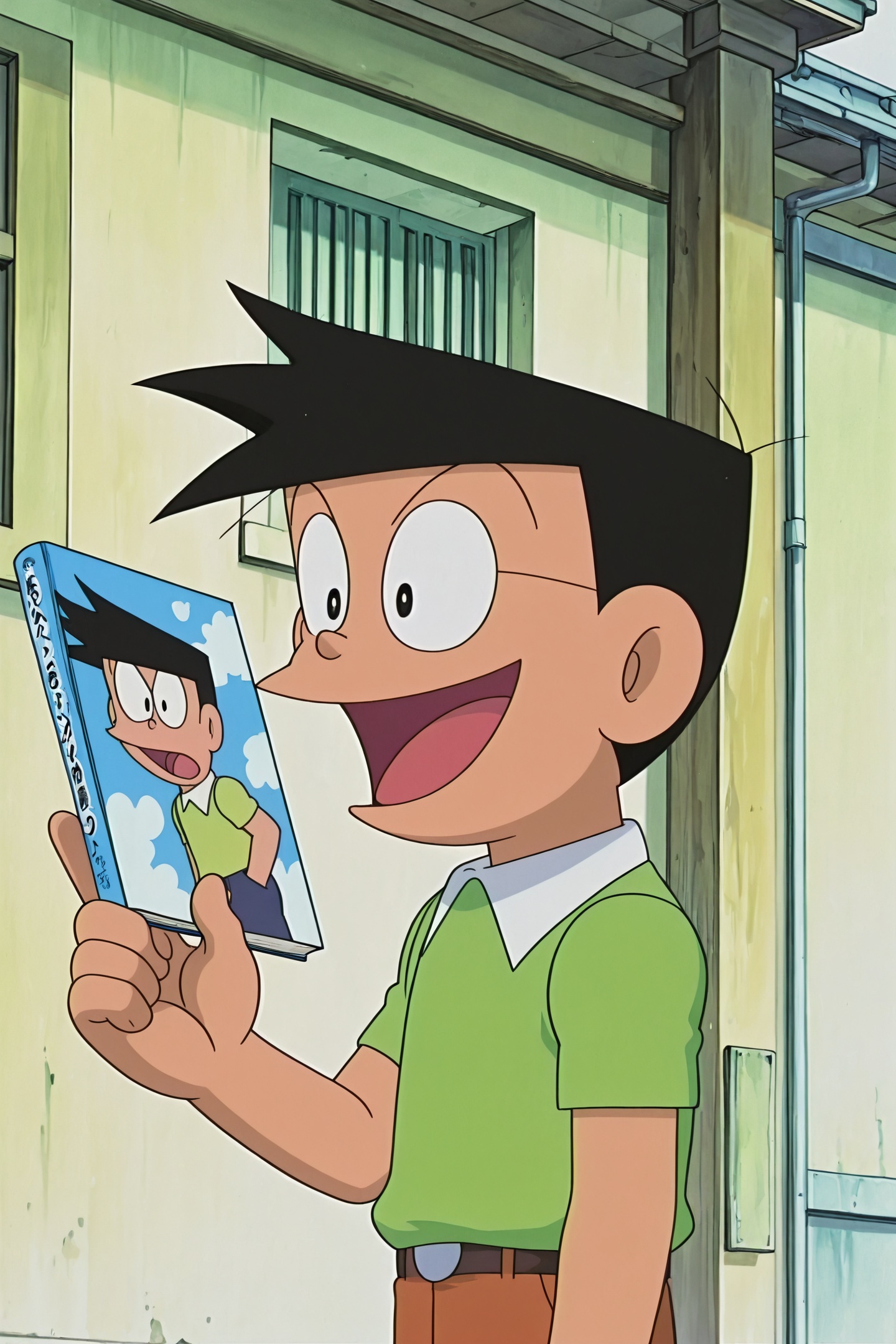 2005's Anime Style,  Honekawa Suneo,  1boy on Tensor.Art