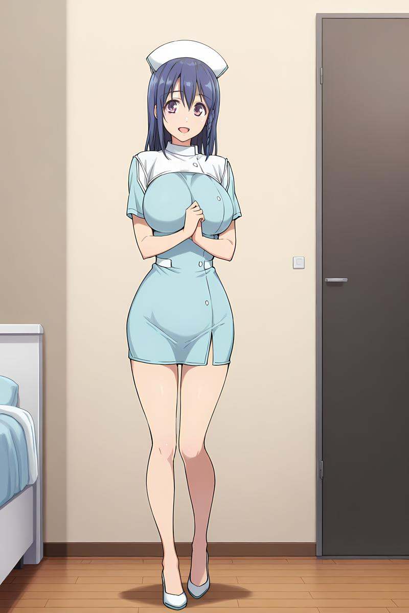 miharu_kashiwagi_100,  nurseoutfit,  1girl on Tensor.Art