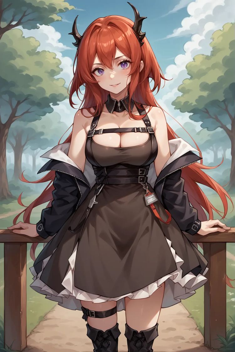 Surtr | Arknights | Pony XL | 3 Outfits by reprinter on Tensor.Art