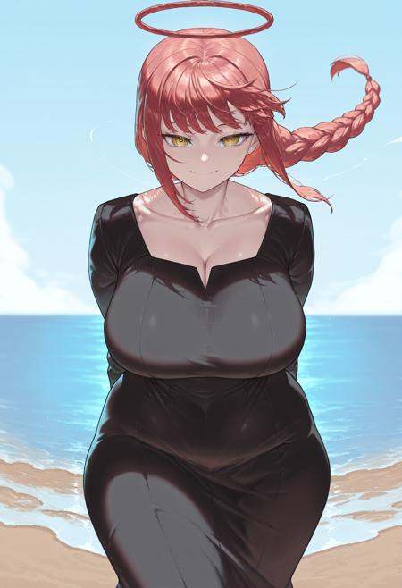 1girl,  makima,  long hair on Tensor.Art