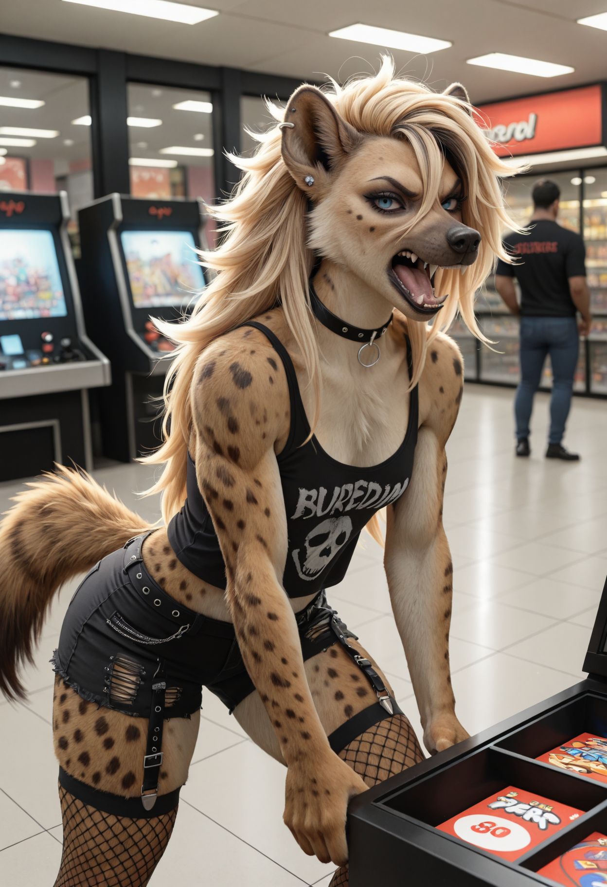 detailed fur,  anthro,  furry on Tensor.Art