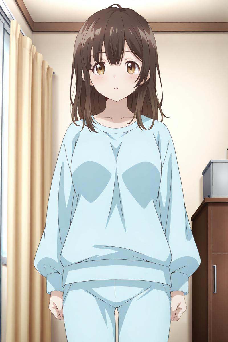 anime screenshot,  hige wo soru. soshite joshikousei wo hirou,  ogiwara sayu on Tensor.Art