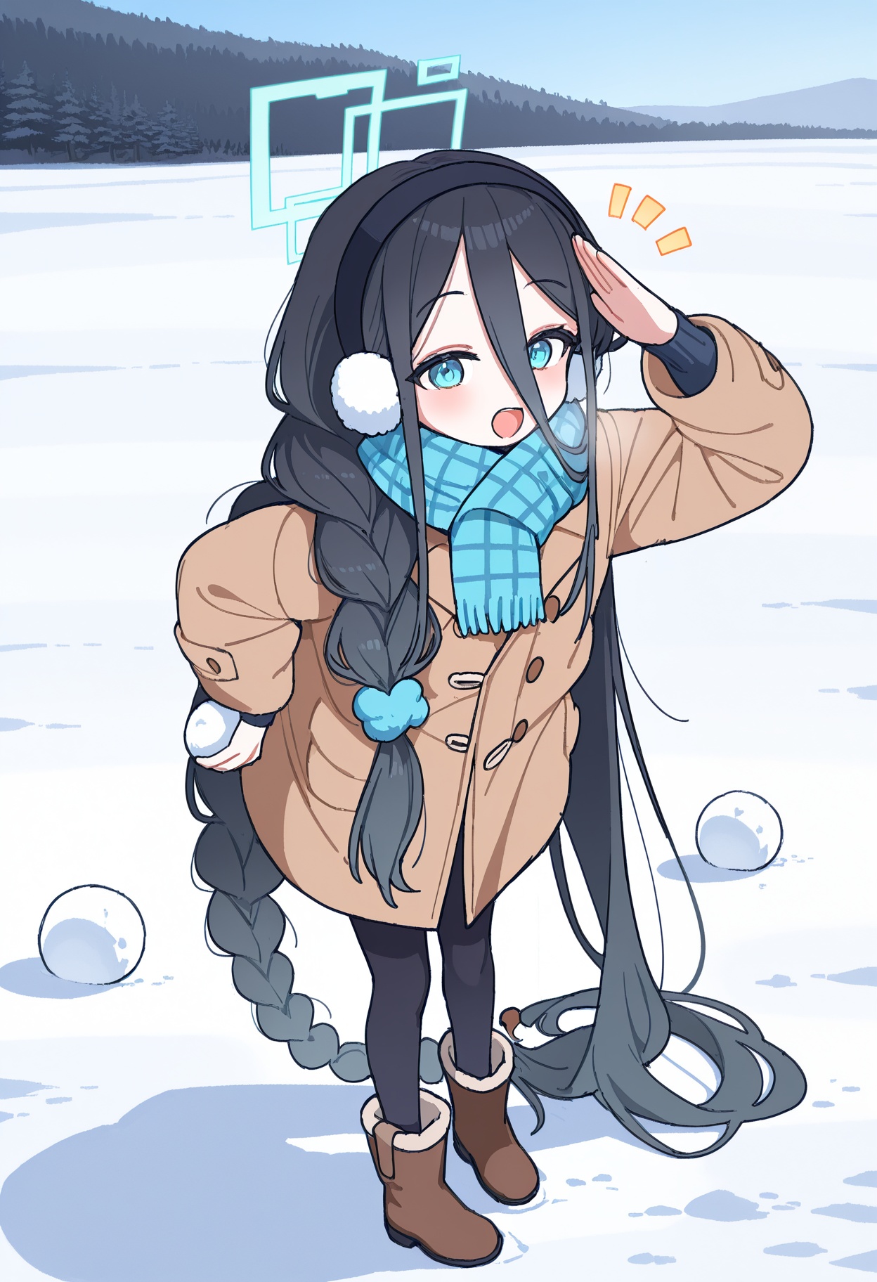 aris (blue archive),  aris (winter) (blue archive),  1girl on Tensor.Art