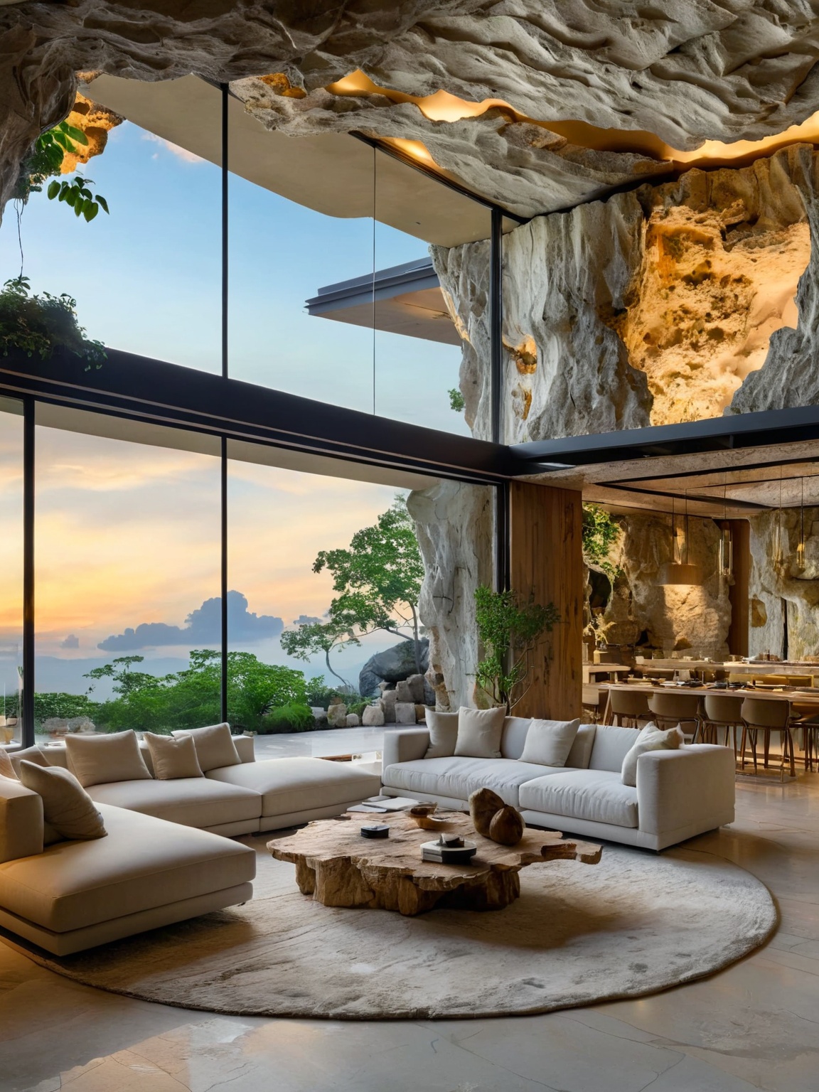 ((Cave House)),  masterpiece,  best quality on Tensor.Art