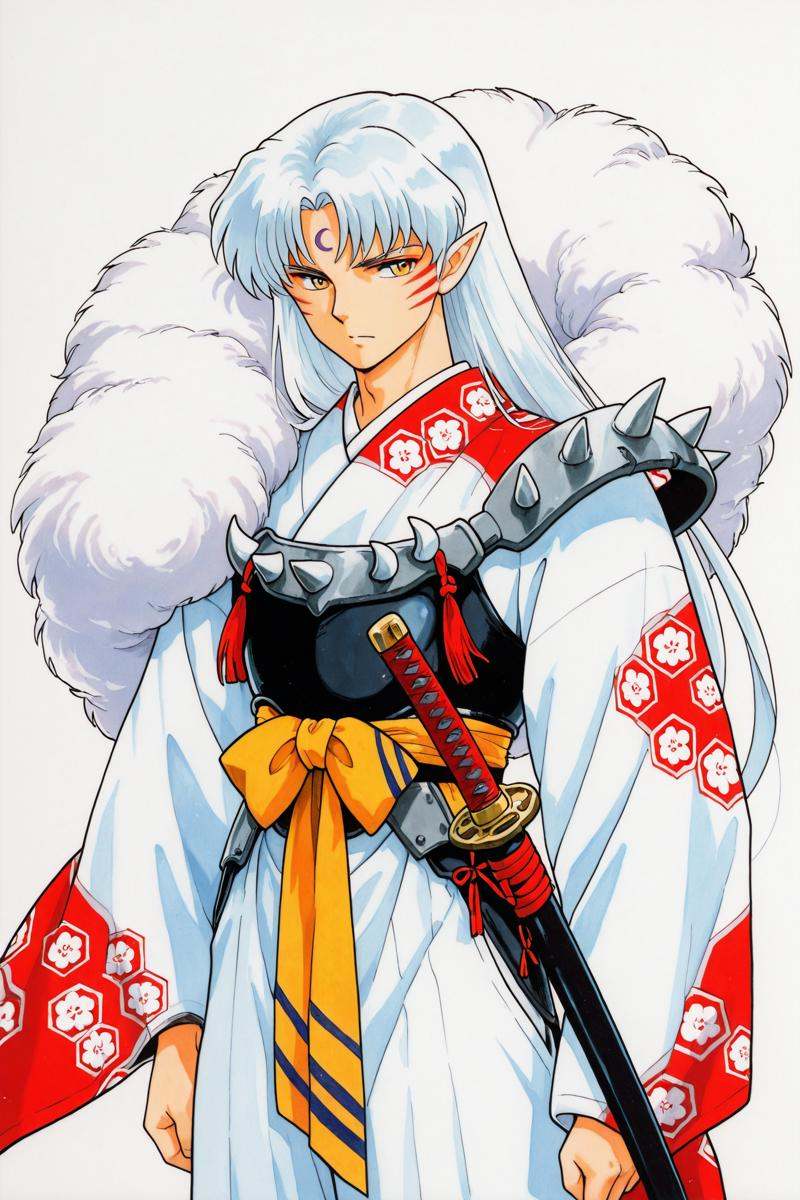 Sesshoumaru,  1boy,  long hair on Tensor.Art