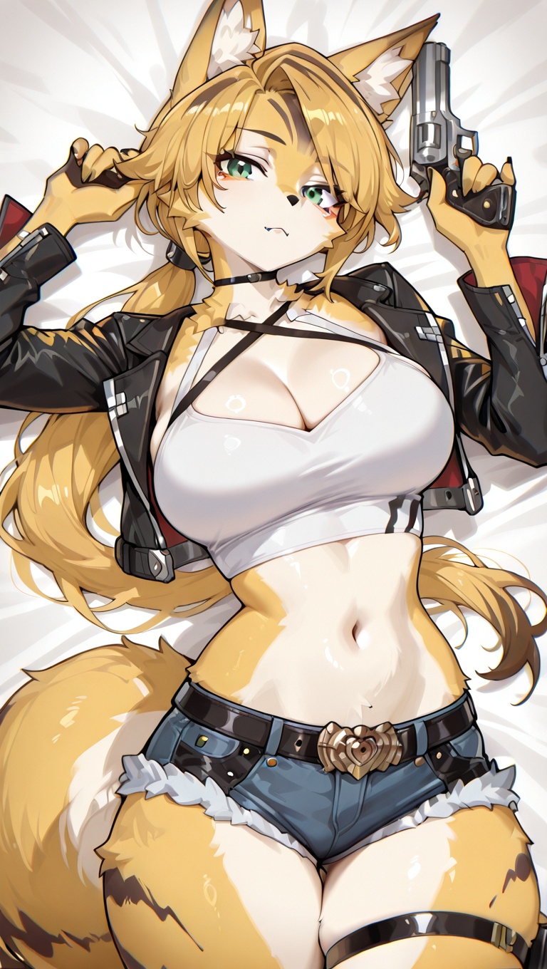 1girl,  animal ear fluff,  animal ears on Tensor.Art