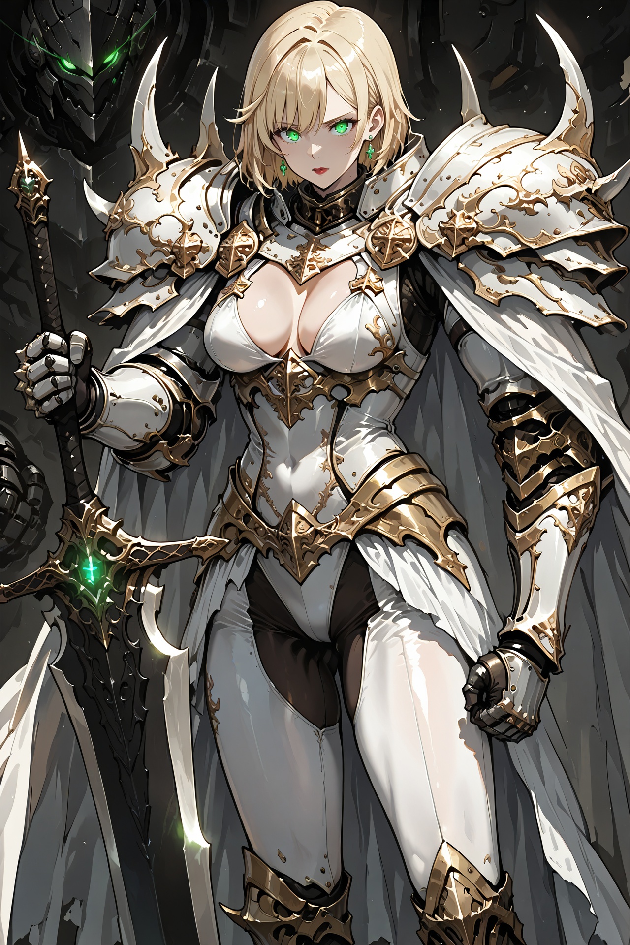 masterpieces,  holding sliver sword,  robot on Tensor.Art