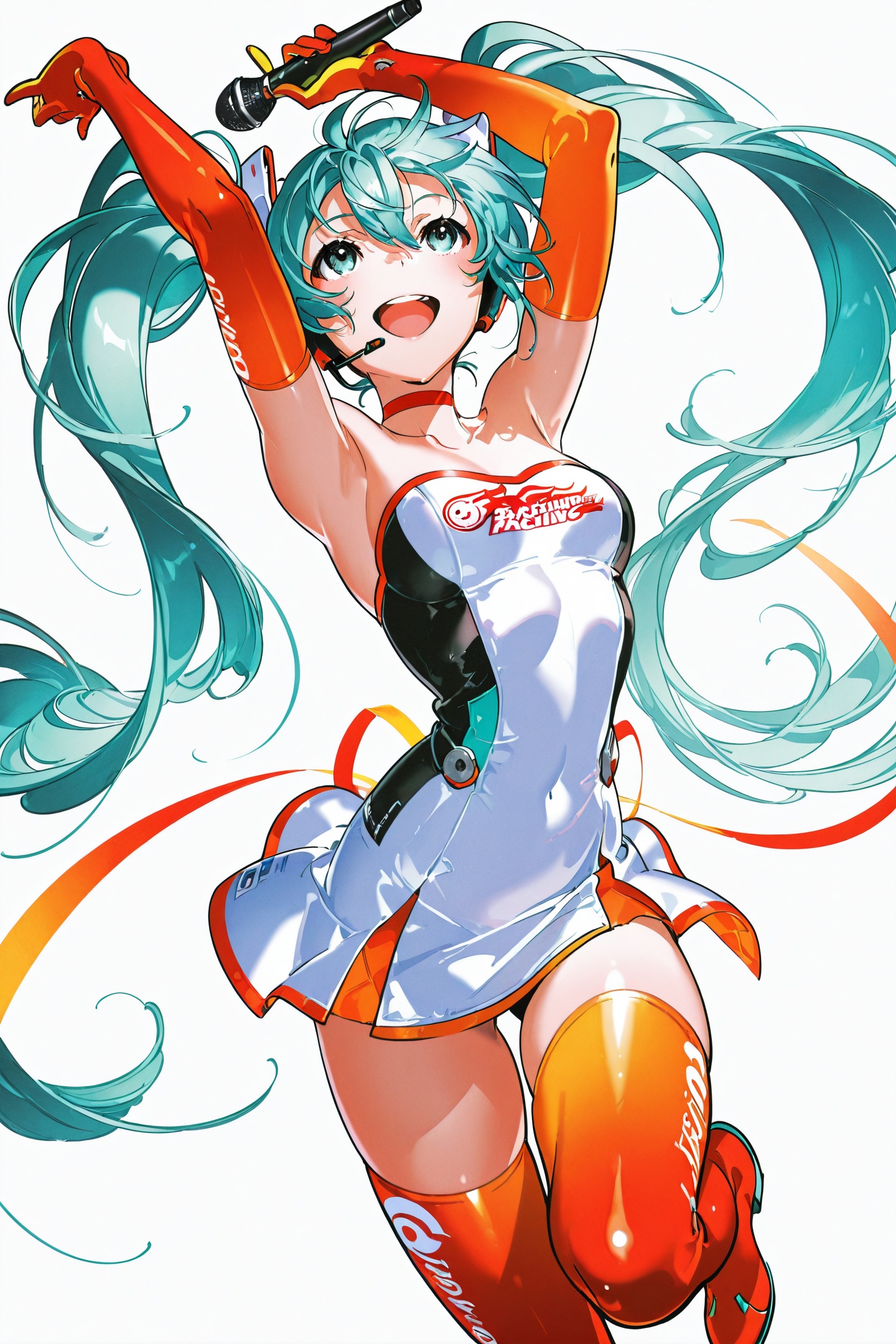 Yoneyama Mai Style,  1girl,  racing miku on Tensor.Art