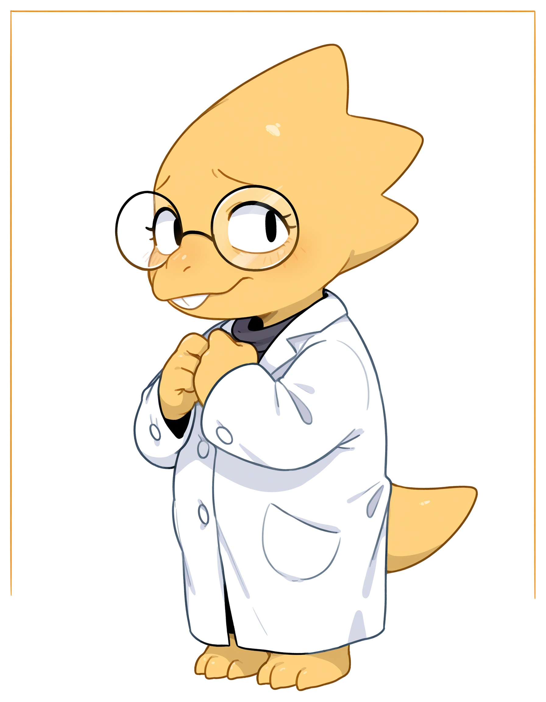 alphys,  undertale \(series\),  female on Tensor.Art