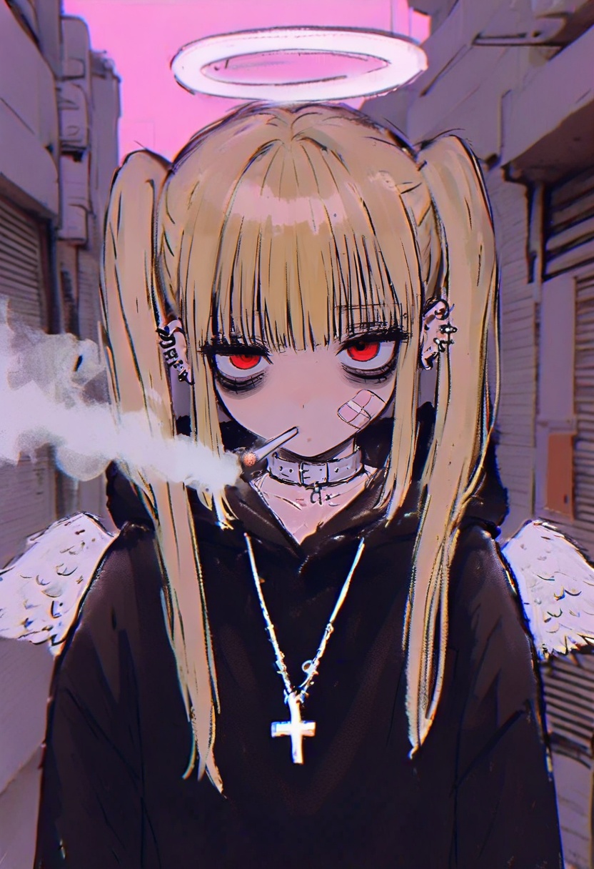 1girl,  jewelry,  twintails on Tensor.Art
