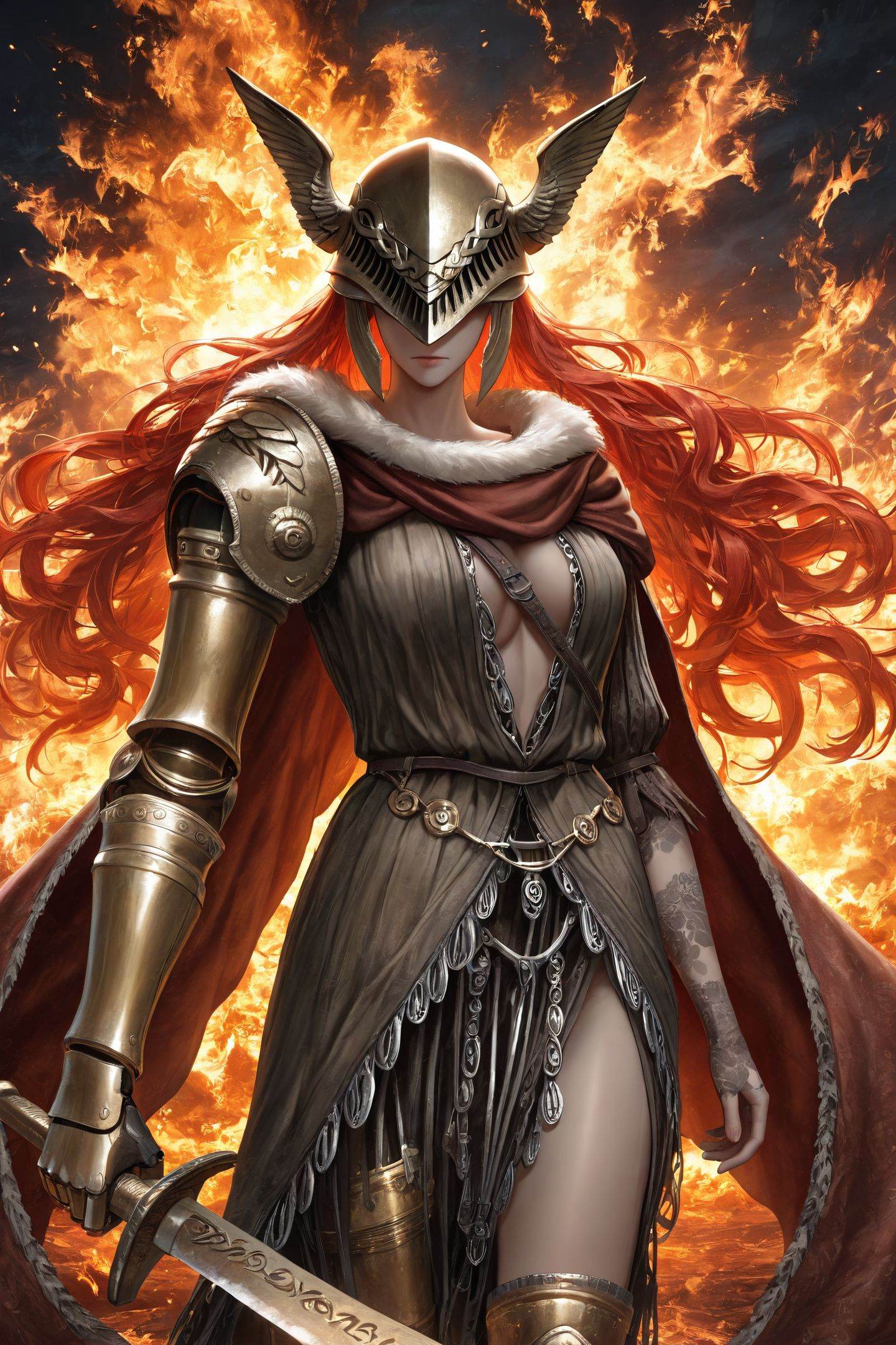 malenia blade of miquella,  1girl,  malenia blade of miquella on Tensor.Art