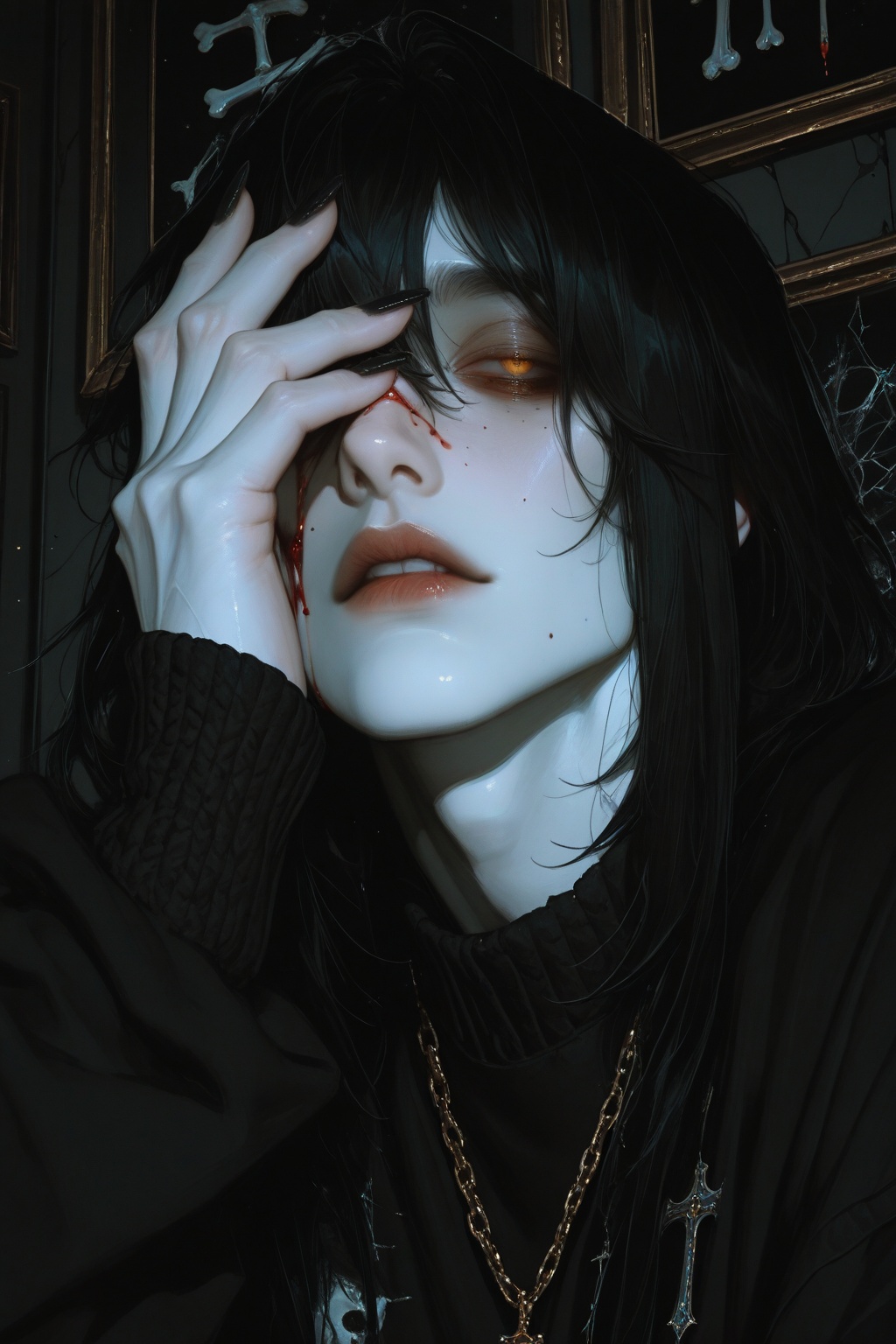Man,  solo,  male killer on Tensor.Art